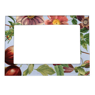 Botanical vintage design magnetic frame