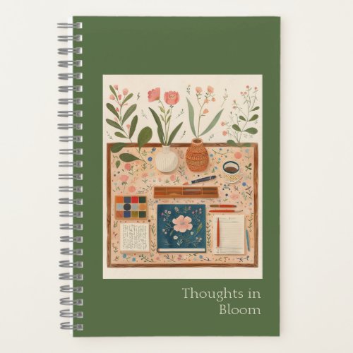 Botanical Vintage floral Notebook