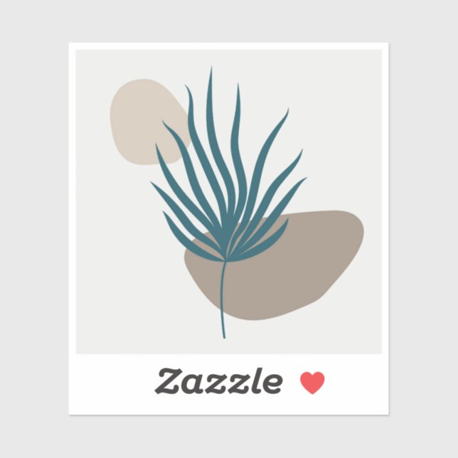 Botanical wall art sticker (Sheet)