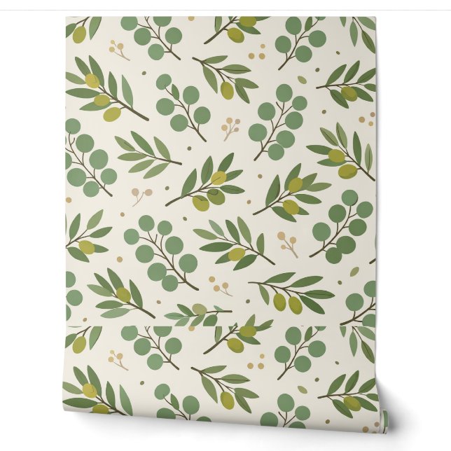 Botanical  wallpaper  (Unrolling)