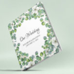 Botanical Watercolor Eucalyptus Leaves Wedding 3 Ring Binder<br><div class="desc">This design may be personalized in the area provided by changing the photo and/or text. Or it can be customized by clicking Personalize this Template and then choosing the click to customize further option and delete or change the color of the background, add text, change the text color or style,...</div>
