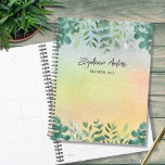 Botanical Watercolor Name 2023 Planner<br><div class="desc">This Planner is decorated with elegant watercolor eucalyptus greenery and a colorful background. Customize it with your name and year. Use the Design Tool to change the text size, style, or color. Because we create our artwork you won't find this exact image from other designers. Original Watercolor © Michele Davies....</div>