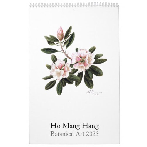 Botanical Watercolors Calendar 2022