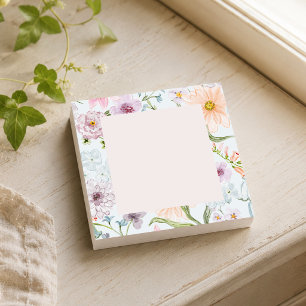 Botanical Wildflower Post-it Notes
