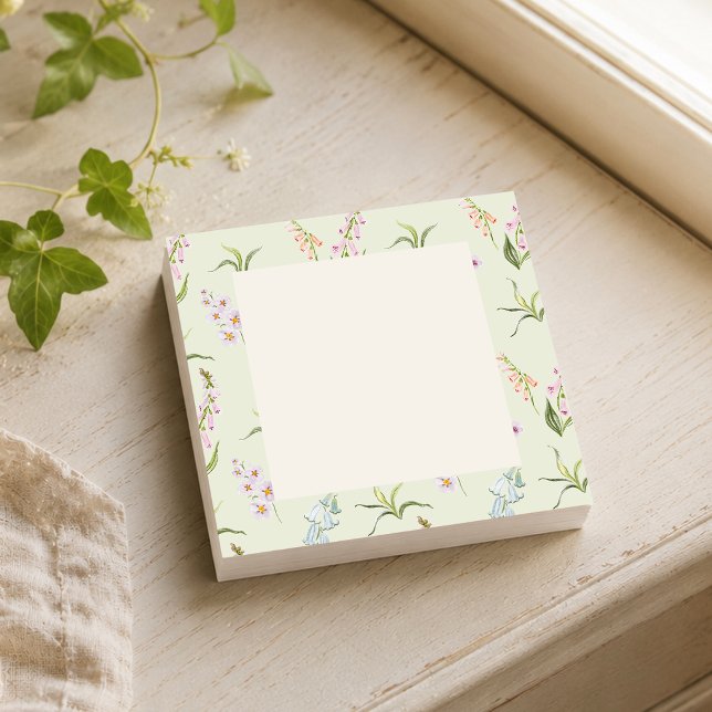 Botanical Wildflower Post-it Notes (Creator Uploaded)