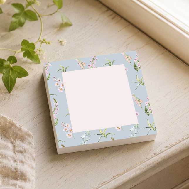 Botanical Wildflower Post-it Notes (Creator Uploaded)