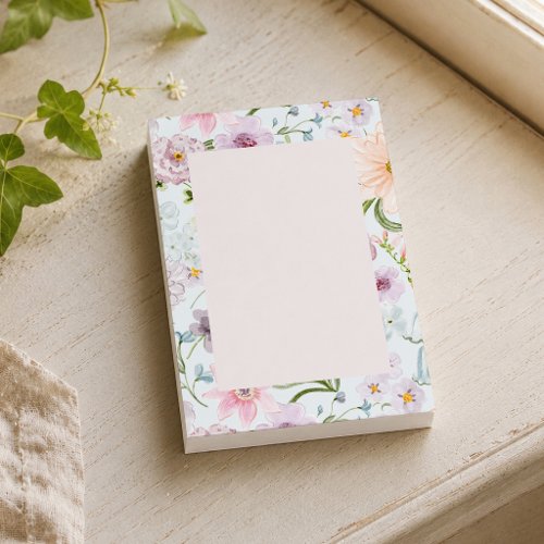 Botanical Wildflower Post-it Notes