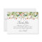 Botanical Wildflower Thank You Cards