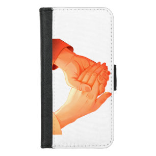 Botanical Wildflowers Fleece Blanket - Cozy Gift f iPhone 8/7 Wallet Case