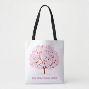 Botanical Wisdom Jumbo Tote Bag