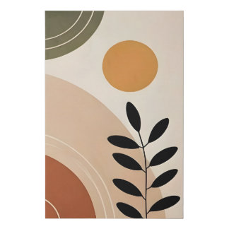 Botanical Wrapped Canvas Wall Art