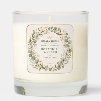 Botanical Wreath Soy Candle