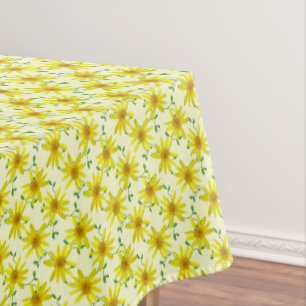 Botanical Yellow Arnica Wildflower on any Color Tablecloth