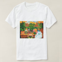Botanist Cat, Louis Wain T-Shirt