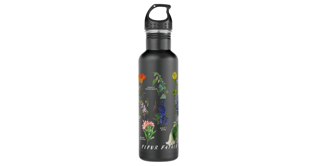 Poisonous Plants 18 oz Steel Bottle