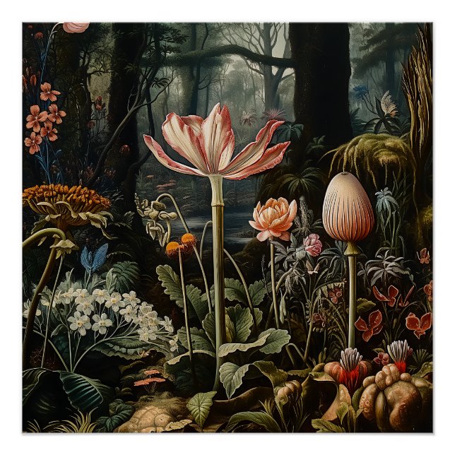 Botanticals in a Jungle Poster (Front)