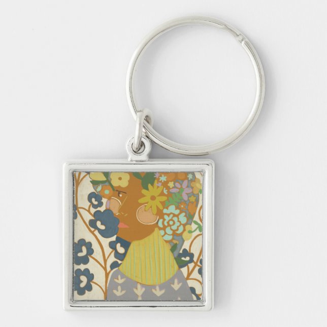 Botany Beauty Keychain (Front)