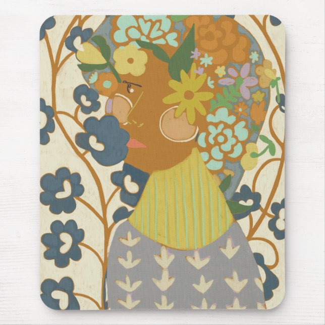 Botany Beauty Mouse Pad (Front)