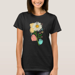 Botany Gardener Flower Blossom Nature Colorful Dai T-Shirt