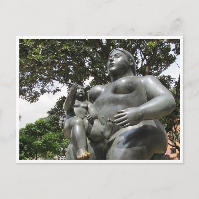 botero mother postcard (Front)