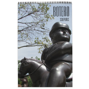 botero sculptures 2027 calendar