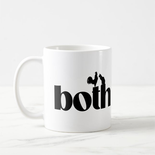 Both Bisexual Coffee Mug (Left)