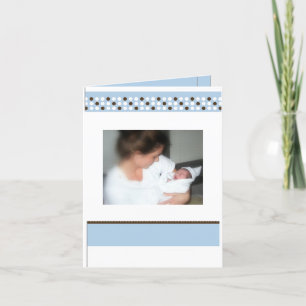 Both his mother's love. card