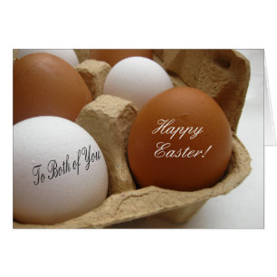 Both of you Happy Easter Cards