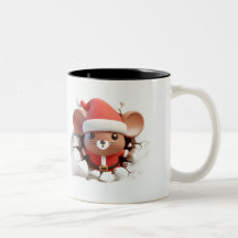Both Side 3D Christmas | Merry Christmas Mug