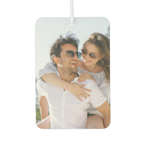 Both Sides Custom Photo Add Your Own Automobile Air Freshener