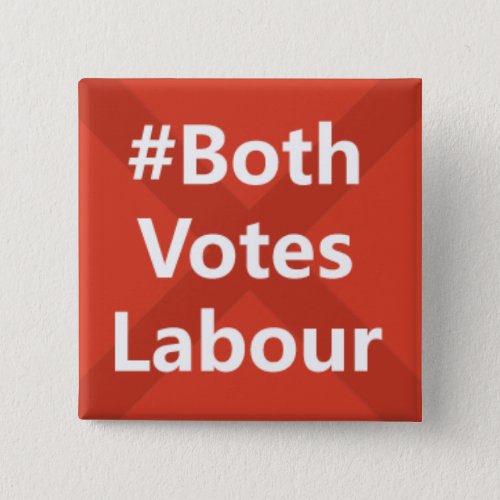 Both Votes Labour Party Logo Button