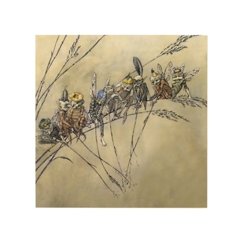 Bother the Gnat by A Duncan Carse Wood Wall Art