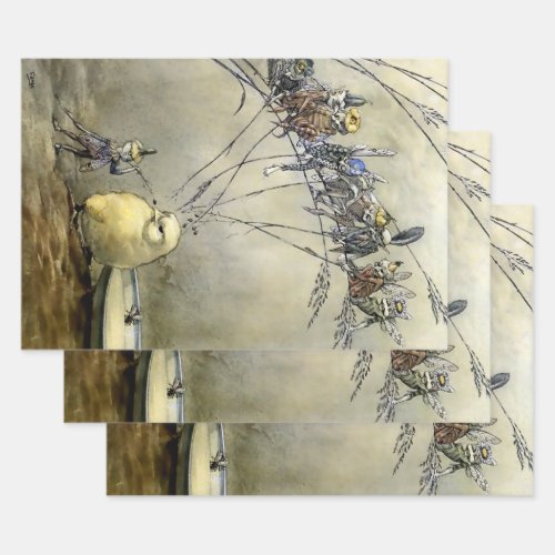 Bother the Gnat by A Duncan Carse Wrapping Paper Sheets