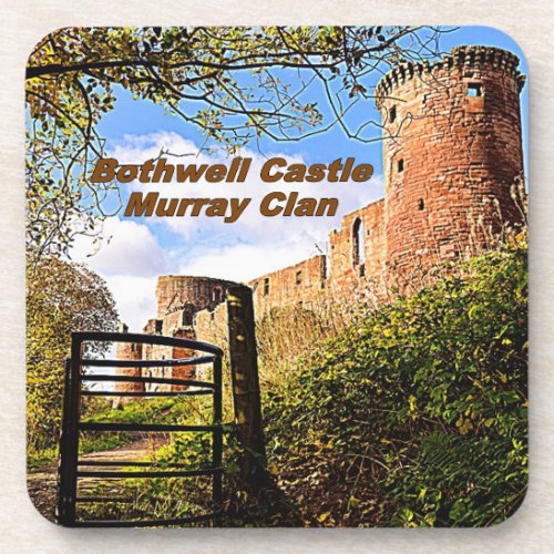 Bothwell Castle  Murray Scottish Clan Coaster