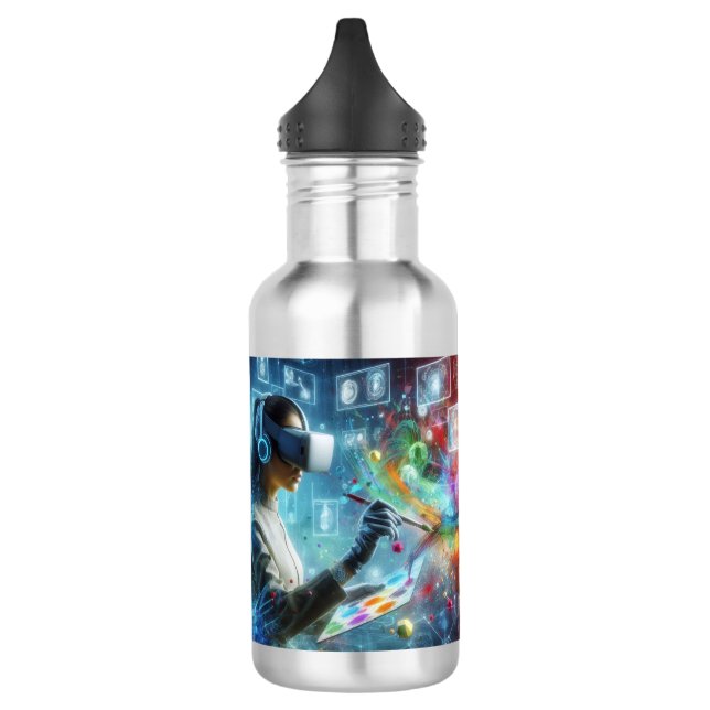 botle  stainless steel water bottle (Left)