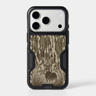 Botom Lands Camo Whitetail Deer Buck Hunting iPhone 17 Pro Case