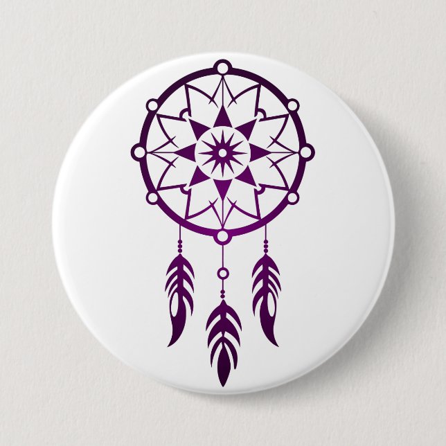 📌✨ Bóton (Button) Filtro dos Sonhos Roxo Button (Front)