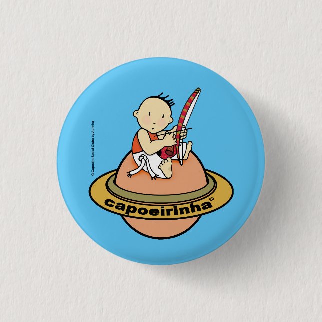 Boton Capoeirinha! Button (Front)