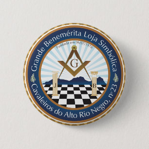 Boton Freemason CARN Amazon Pinback Button