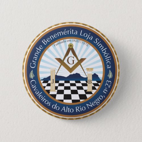 Boton Freemason CARN Amazon Pinback Button