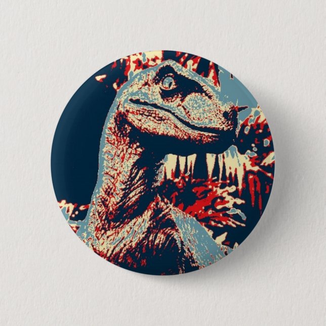 Boton Velociraptor Button (Front)