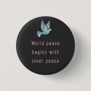 BOTON WORLD PEACE BUTTON