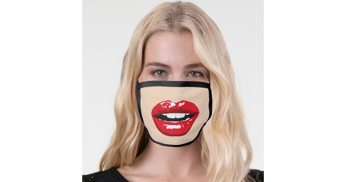 3D Big Mouth Pink Glitter Lip Backpack