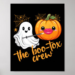 Botox Filler Halloween Aesthetic Injector Nurse Sa Poster