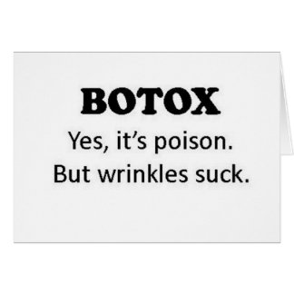 Botox Poison Cards