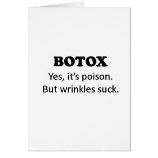 Botox Poison Cards