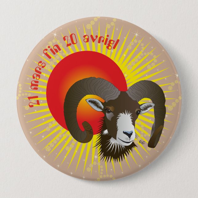 Botsch 21 mars fin 20 avrigl Buttun Button (Front)