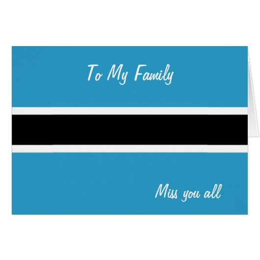 Botswana (Front Horizontal)