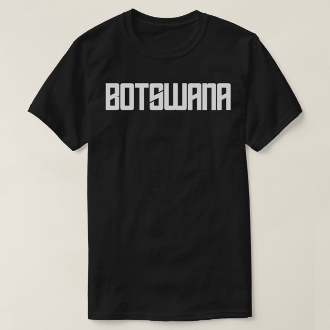 Botswana 1 T-Shirt (Design Front)
