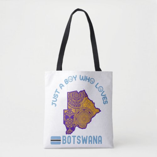 Botswana African country Tote Bag